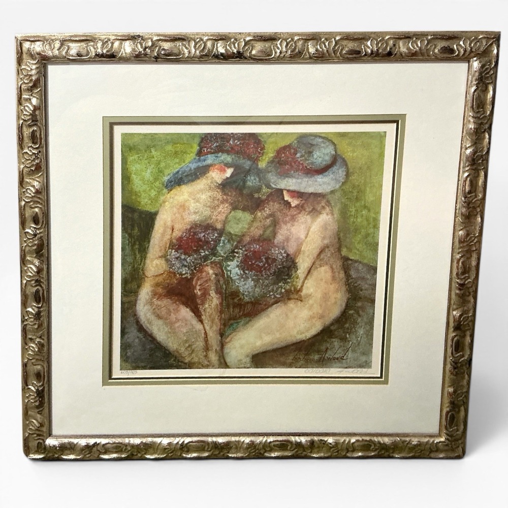 Barbara A. Wood Limited Edition Lithograph Signed & Numbered FORGET ME NOT 605/